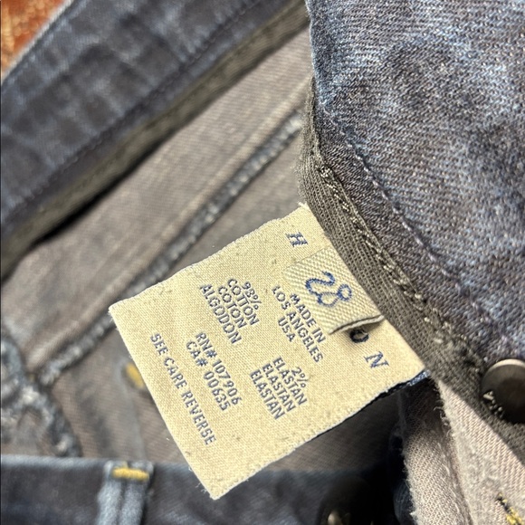 Hudson Jeans y2k vintage low rise straight leg dark wash denim women’s 28 - Picture 10 of 15